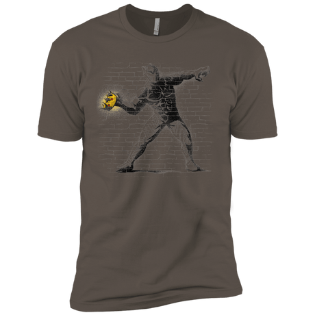 T-Shirts Warm Grey / X-Small Crown Thrower Men's Premium T-Shirt