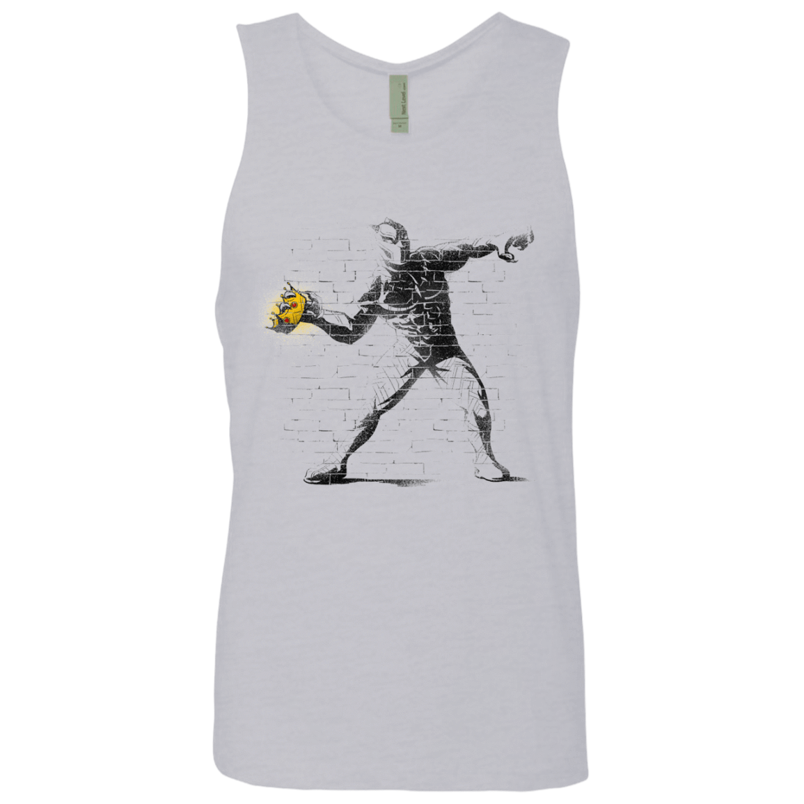 T-Shirts Heather Grey / Small Crown Thrower Men's Premium Tank Top