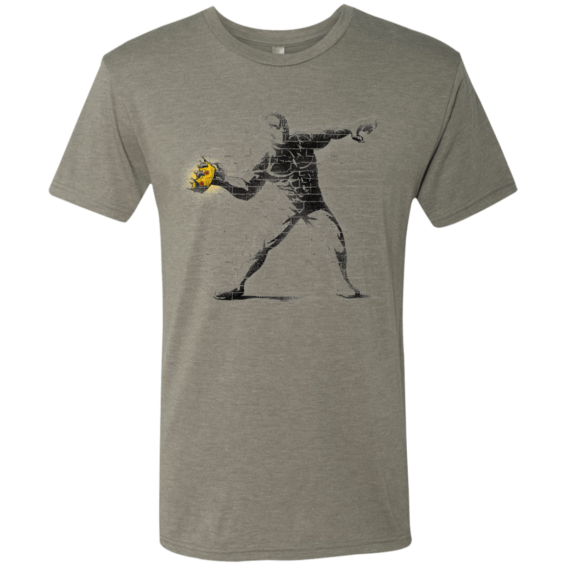 T-Shirts Venetian Grey / Small Crown Thrower Men's Triblend T-Shirt