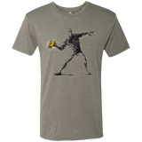 T-Shirts Venetian Grey / Small Crown Thrower Men's Triblend T-Shirt