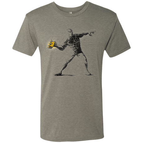 T-Shirts Venetian Grey / Small Crown Thrower Men's Triblend T-Shirt