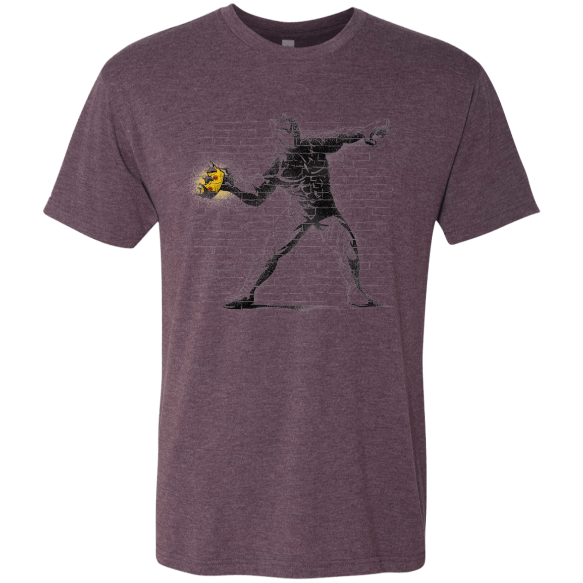 T-Shirts Vintage Purple / Small Crown Thrower Men's Triblend T-Shirt