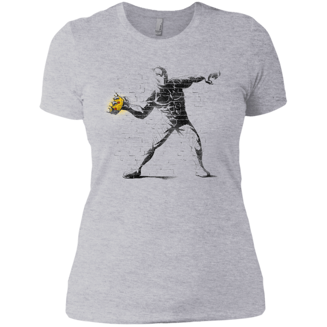 T-Shirts Heather Grey / X-Small Crown Thrower Women's Premium T-Shirt