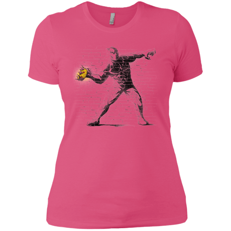 T-Shirts Hot Pink / X-Small Crown Thrower Women's Premium T-Shirt