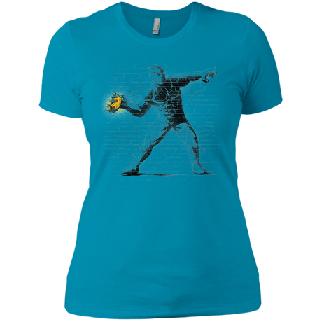 T-Shirts Turquoise / X-Small Crown Thrower Women's Premium T-Shirt