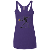 T-Shirts Purple Rush / X-Small Crown Thrower Women's Triblend Racerback Tank