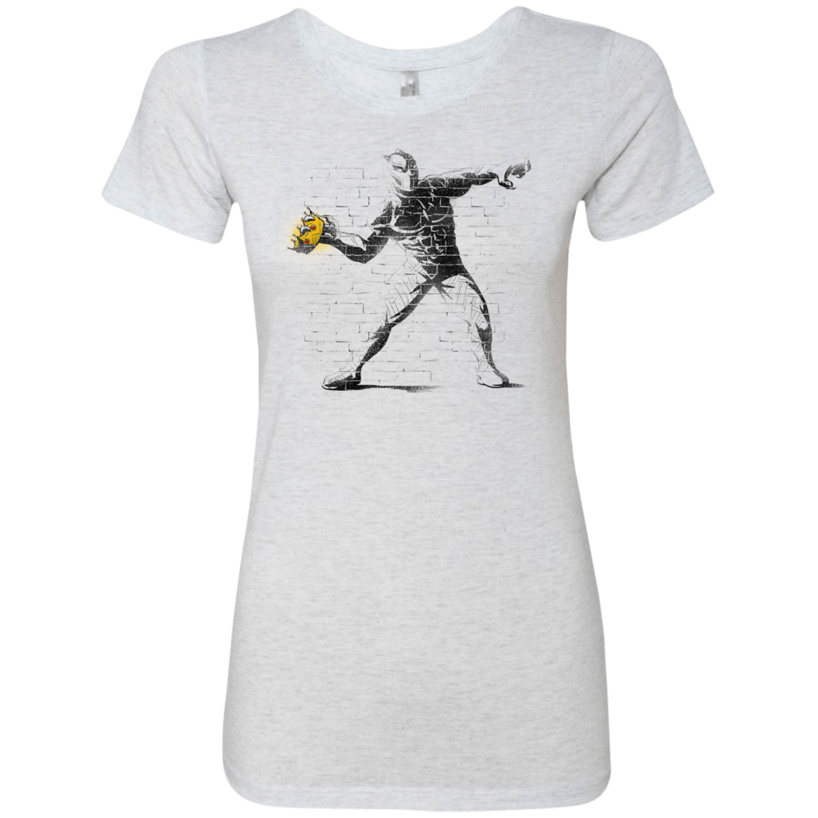 T-Shirts Heather White / Small Crown Thrower Women's Triblend T-Shirt
