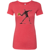 T-Shirts Vintage Red / Small Crown Thrower Women's Triblend T-Shirt