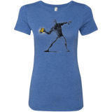 T-Shirts Vintage Royal / Small Crown Thrower Women's Triblend T-Shirt