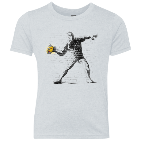 T-Shirts Heather White / YXS Crown Thrower Youth Triblend T-Shirt