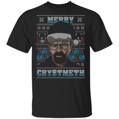 T-Shirts Black / S CRSYSTMETH Ugly Sweater T-Shirt