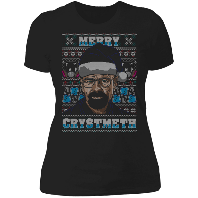 T-Shirts Black / X-Small CRSYSTMETH Ugly Sweater Women's Premium T-Shirt