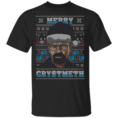 T-Shirts Black / YXS CRSYSTMETH Ugly Sweater Youth T-Shirt