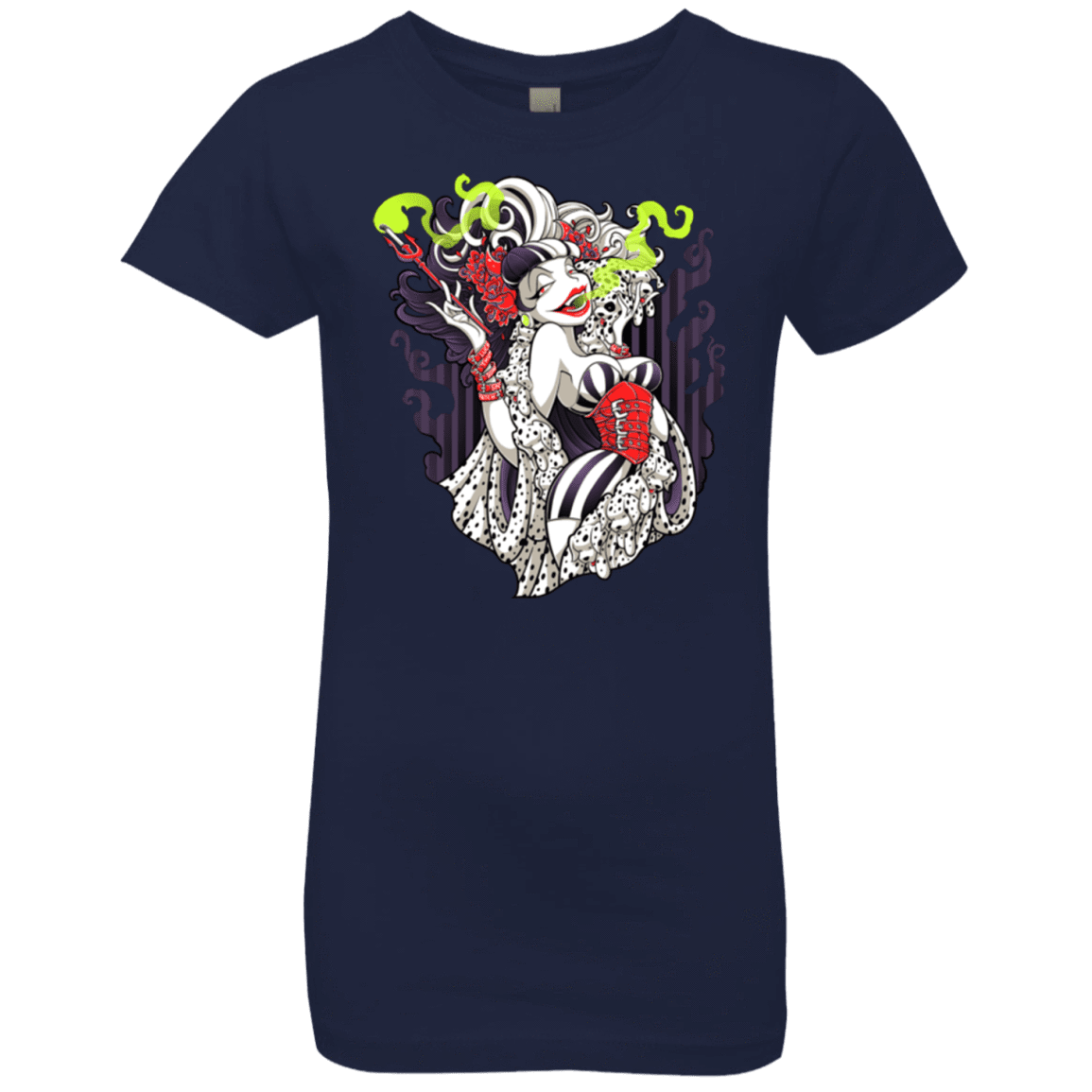 T-Shirts Midnight Navy / YXS Crudella De Mon Girls Premium T-Shirt