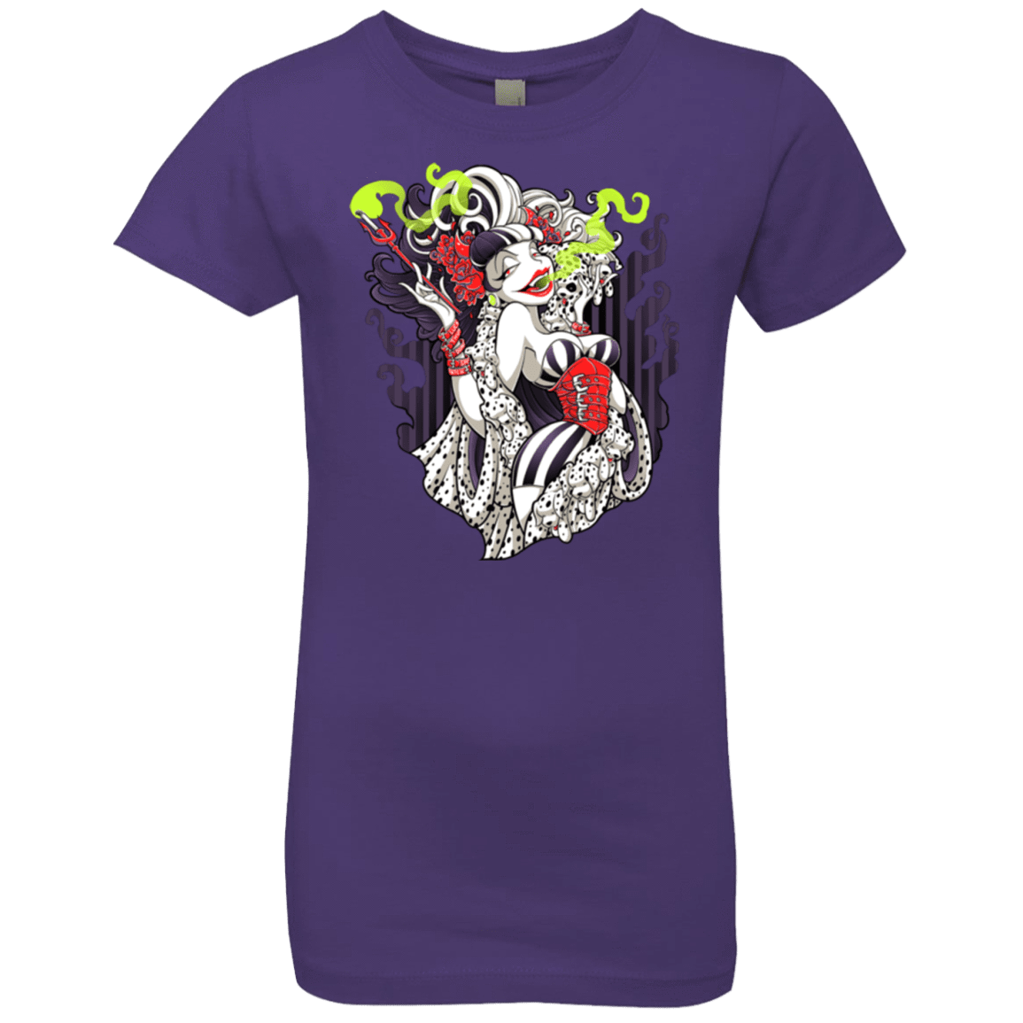 T-Shirts Purple Rush / YXS Crudella De Mon Girls Premium T-Shirt