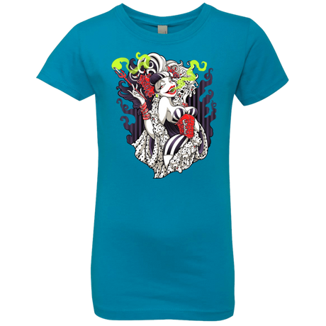 T-Shirts Turquoise / YXS Crudella De Mon Girls Premium T-Shirt