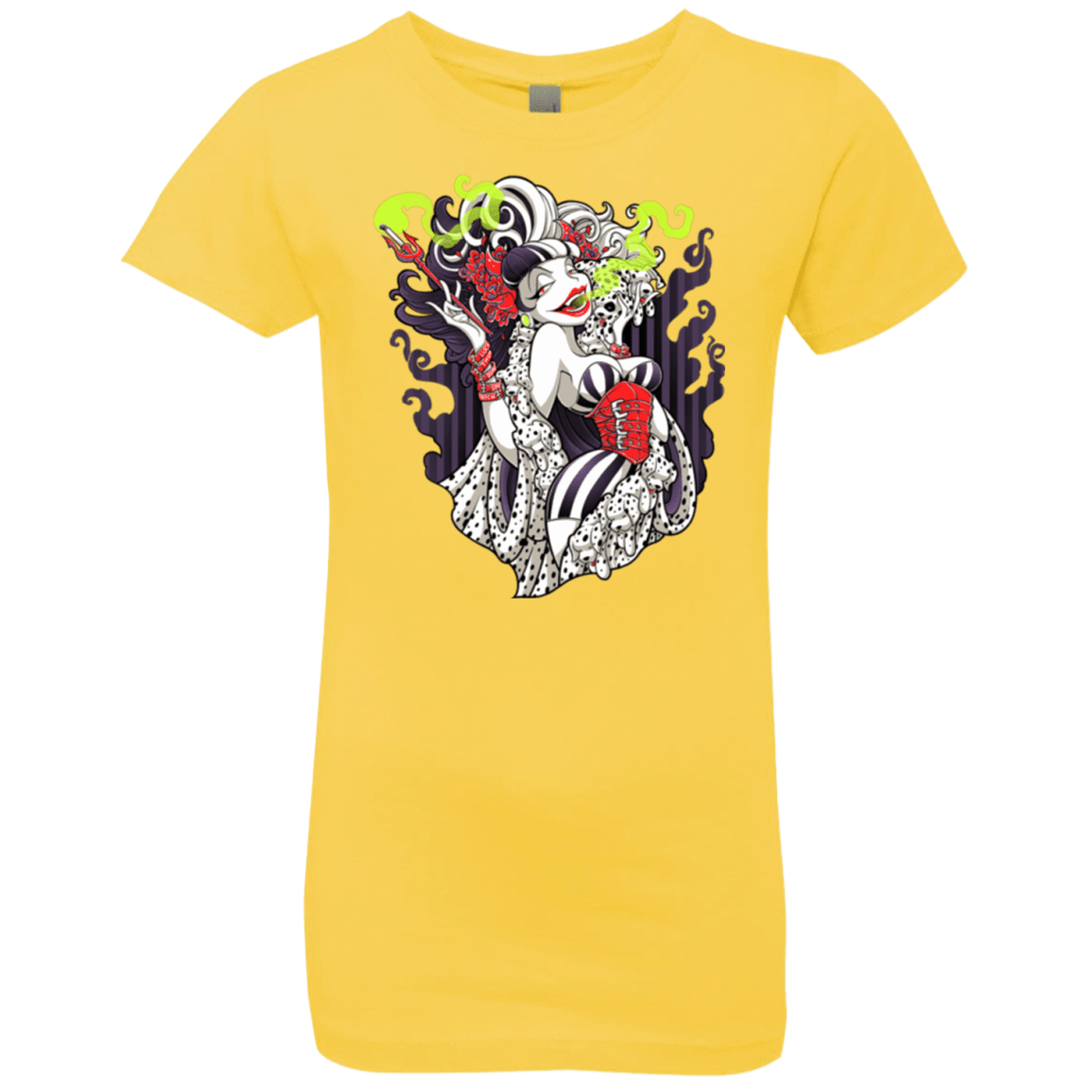 T-Shirts Vibrant Yellow / YXS Crudella De Mon Girls Premium T-Shirt