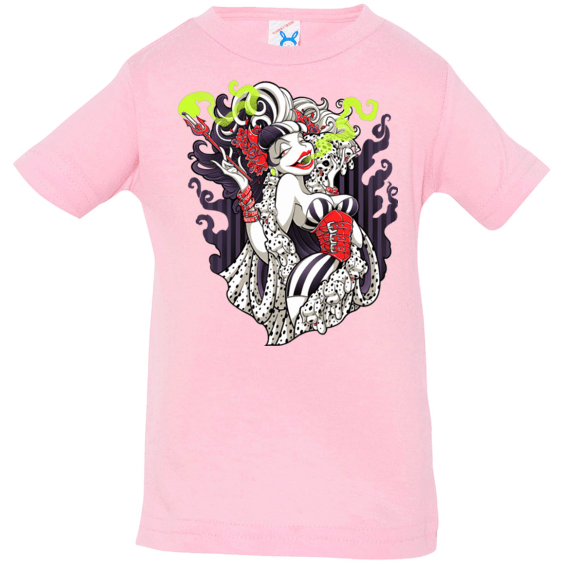 T-Shirts Pink / 6 Months Crudella De Mon Infant PremiumT-Shirt