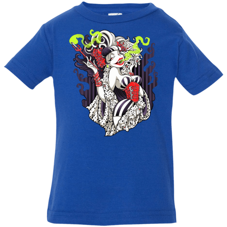 T-Shirts Royal / 6 Months Crudella De Mon Infant PremiumT-Shirt