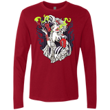 T-Shirts Cardinal / Small Crudella De Mon Men's Premium Long Sleeve