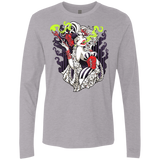 T-Shirts Heather Grey / Small Crudella De Mon Men's Premium Long Sleeve