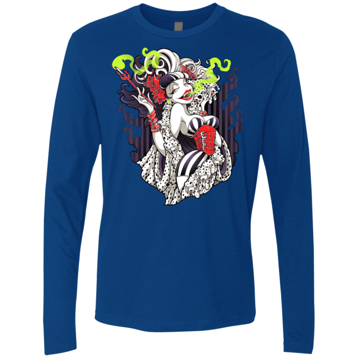 T-Shirts Royal / Small Crudella De Mon Men's Premium Long Sleeve