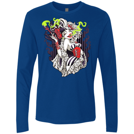 T-Shirts Royal / Small Crudella De Mon Men's Premium Long Sleeve