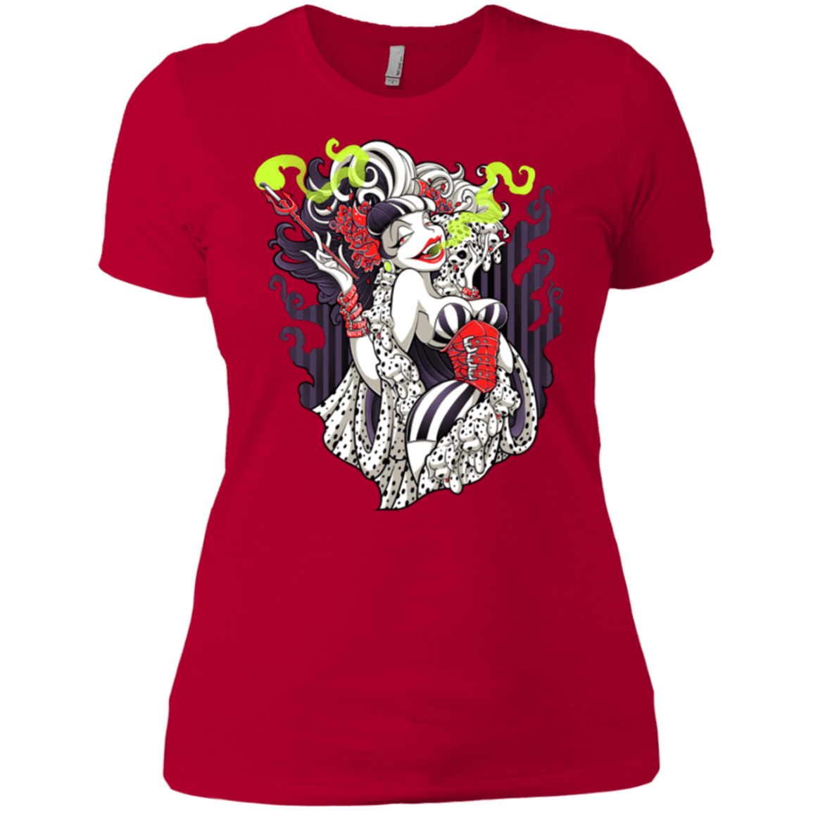 T-Shirts Red / X-Small Crudella De Mon Women's Premium T-Shirt