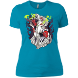T-Shirts Turquoise / X-Small Crudella De Mon Women's Premium T-Shirt