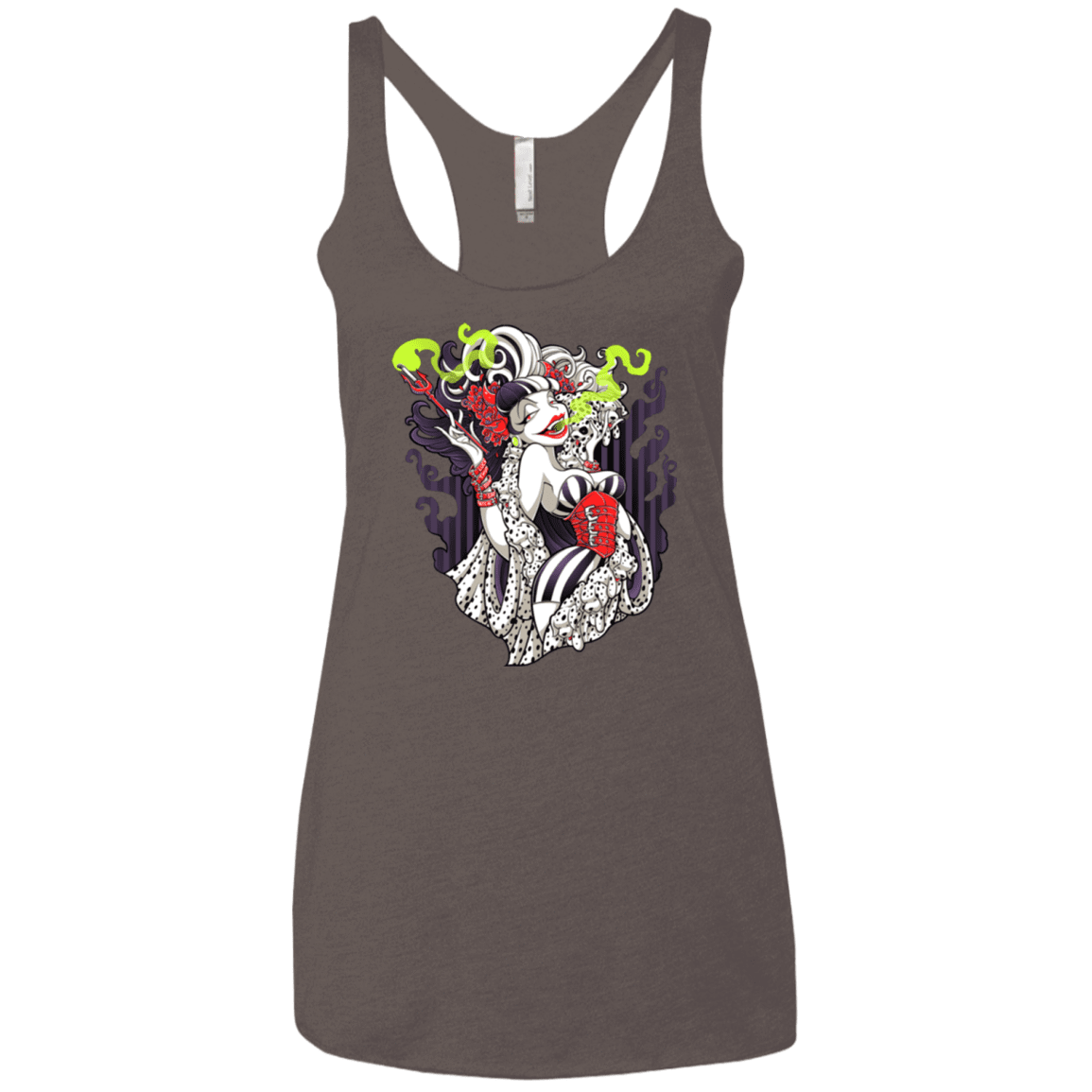 T-Shirts Macchiato / X-Small Crudella De Mon Women's Triblend Racerback Tank