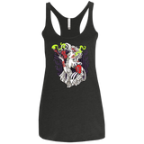T-Shirts Vintage Black / X-Small Crudella De Mon Women's Triblend Racerback Tank