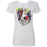 T-Shirts Heather White / Small Crudella De Mon Women's Triblend T-Shirt