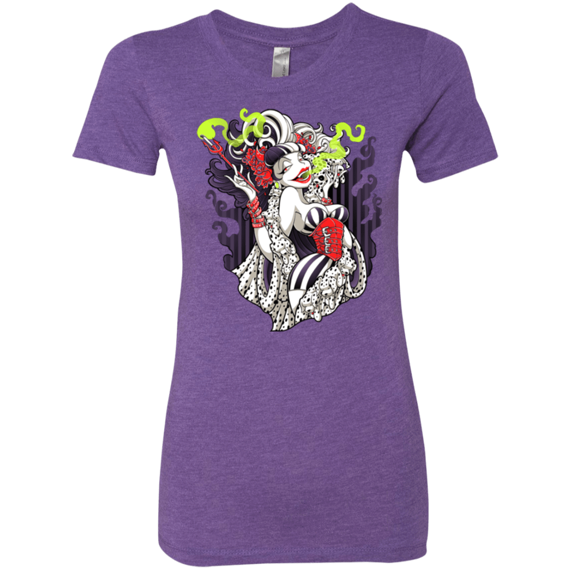 T-Shirts Purple Rush / Small Crudella De Mon Women's Triblend T-Shirt