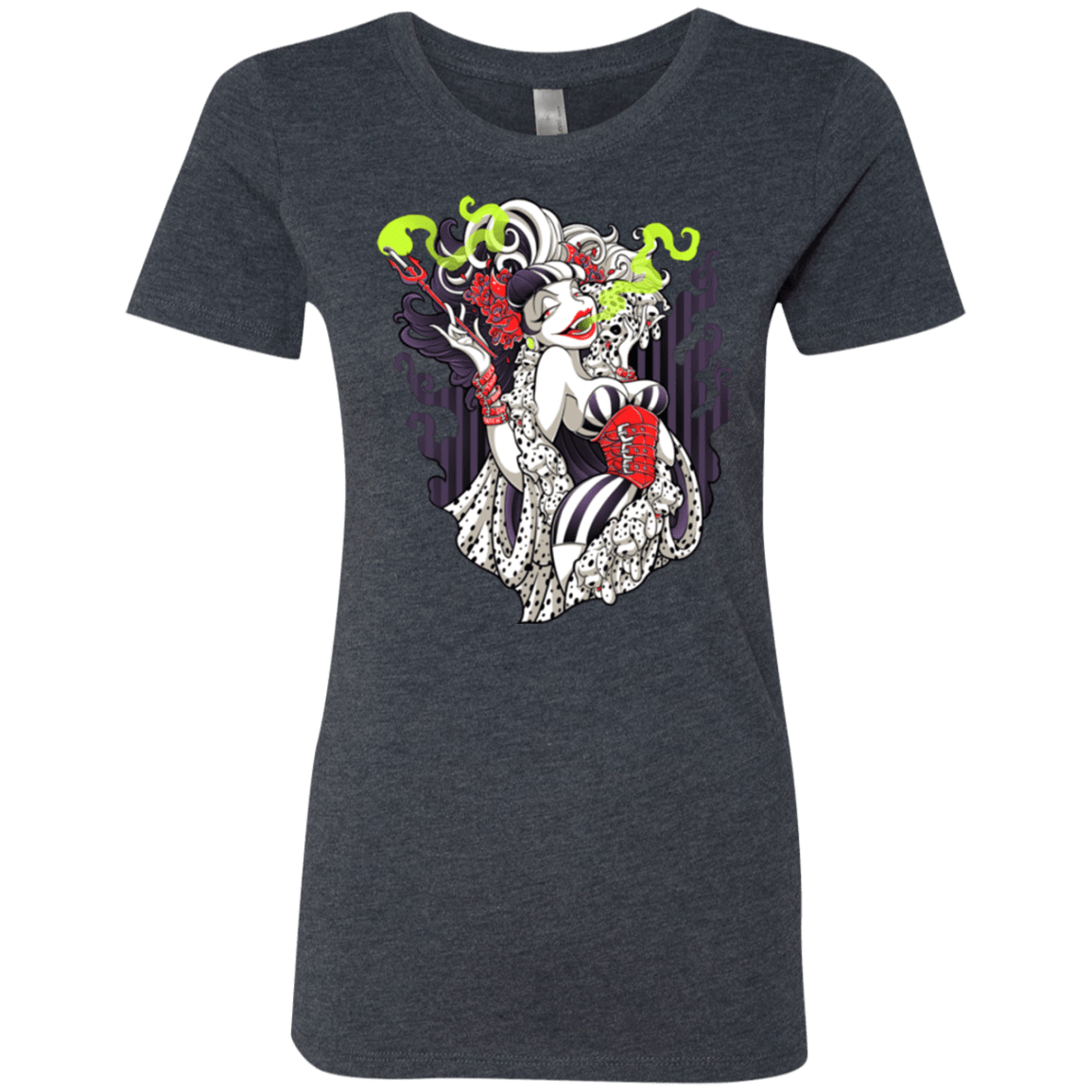 T-Shirts Vintage Navy / Small Crudella De Mon Women's Triblend T-Shirt