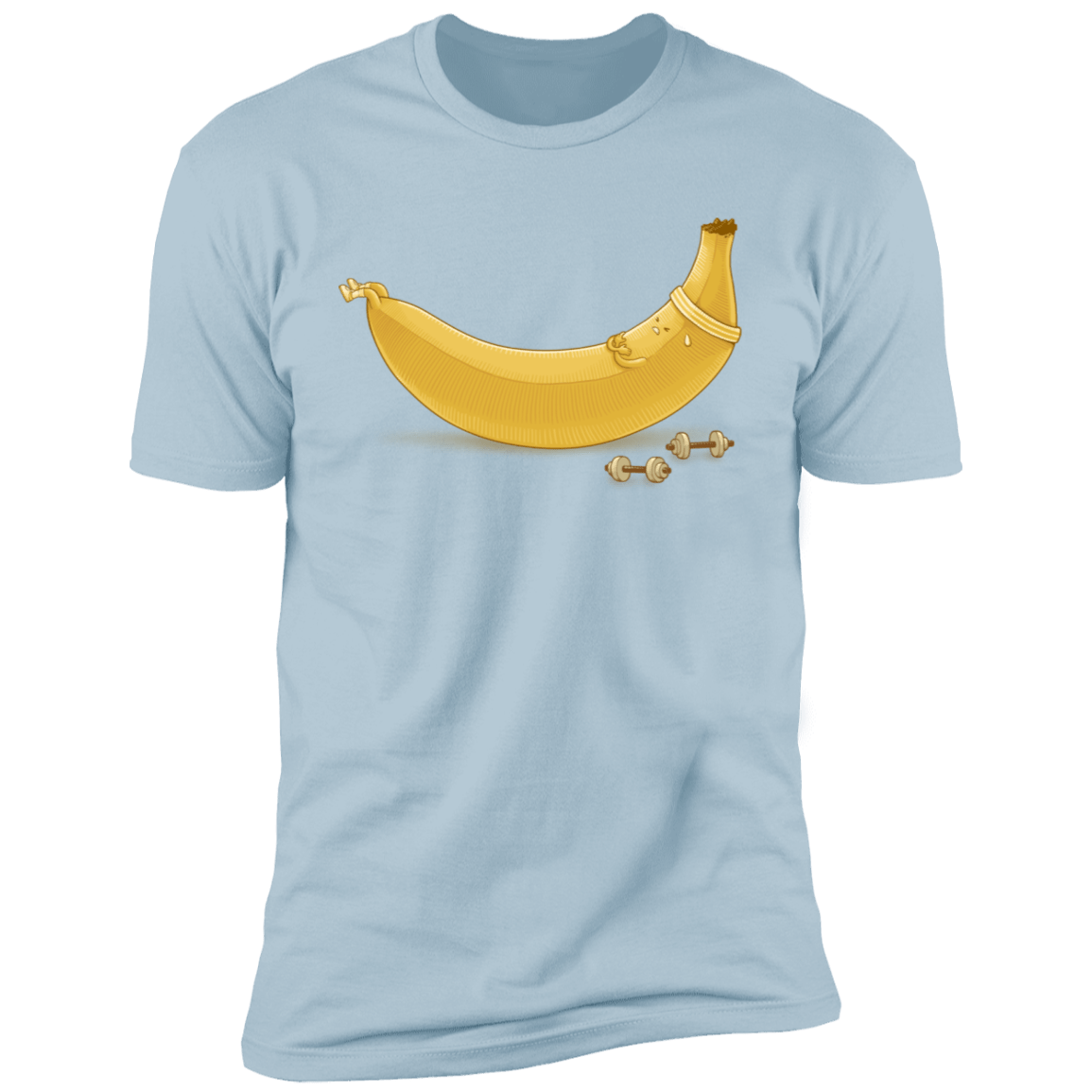 T-Shirts Light Blue / S Crunches Men's Premium T-Shirt