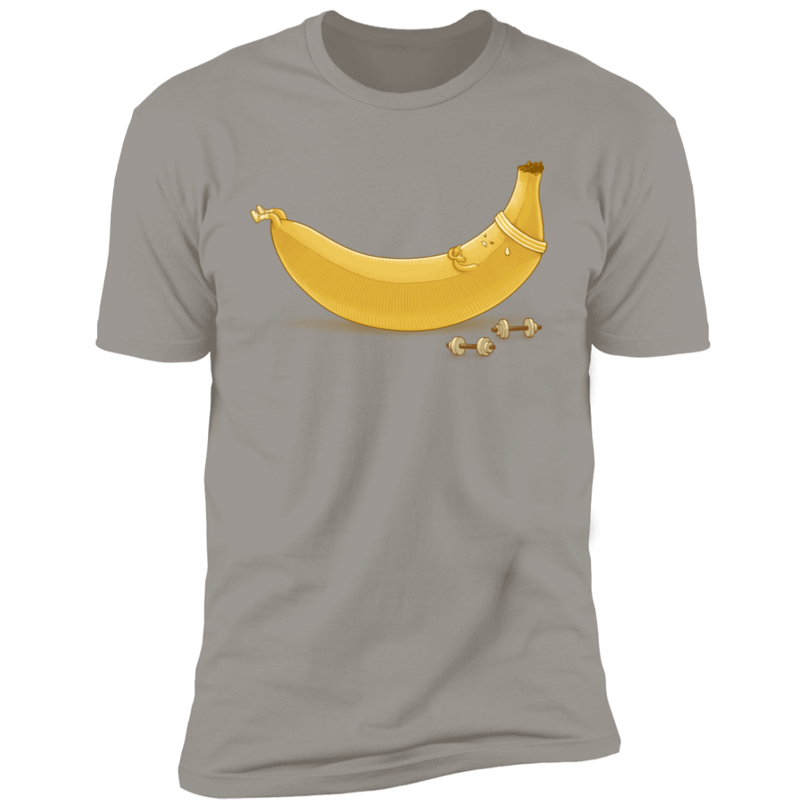 T-Shirts Light Grey / S Crunches Men's Premium T-Shirt