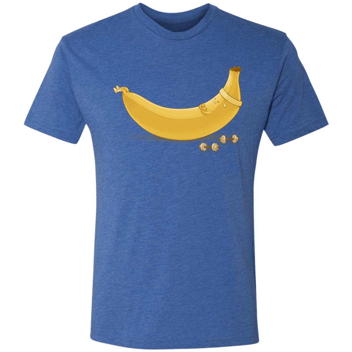 T-Shirts Vintage Royal / S Crunches Men's Triblend T-Shirt