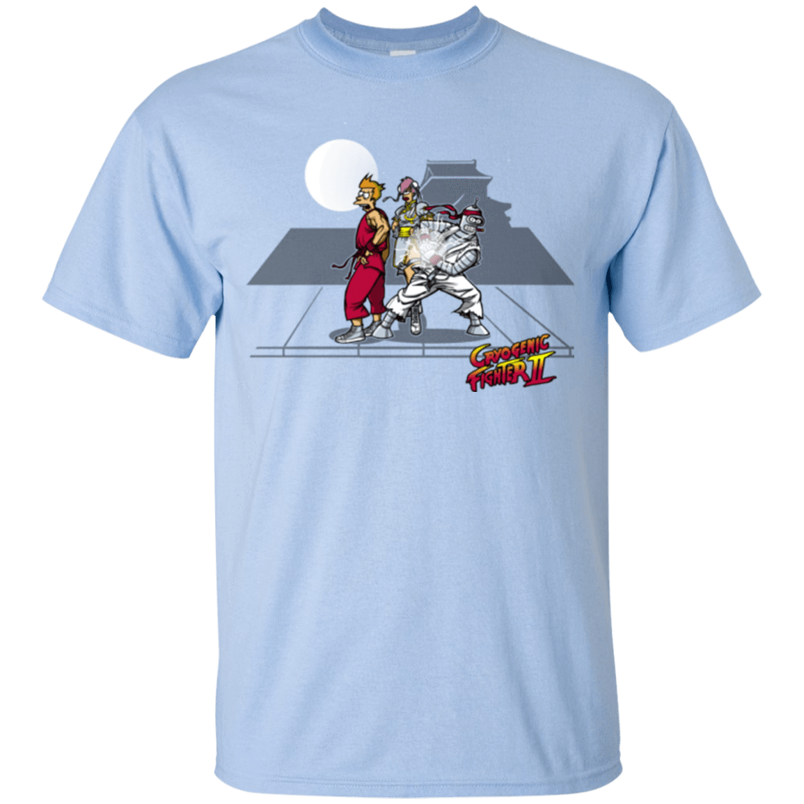 T-Shirts Light Blue / S Cryogenic Fighter II T-Shirt