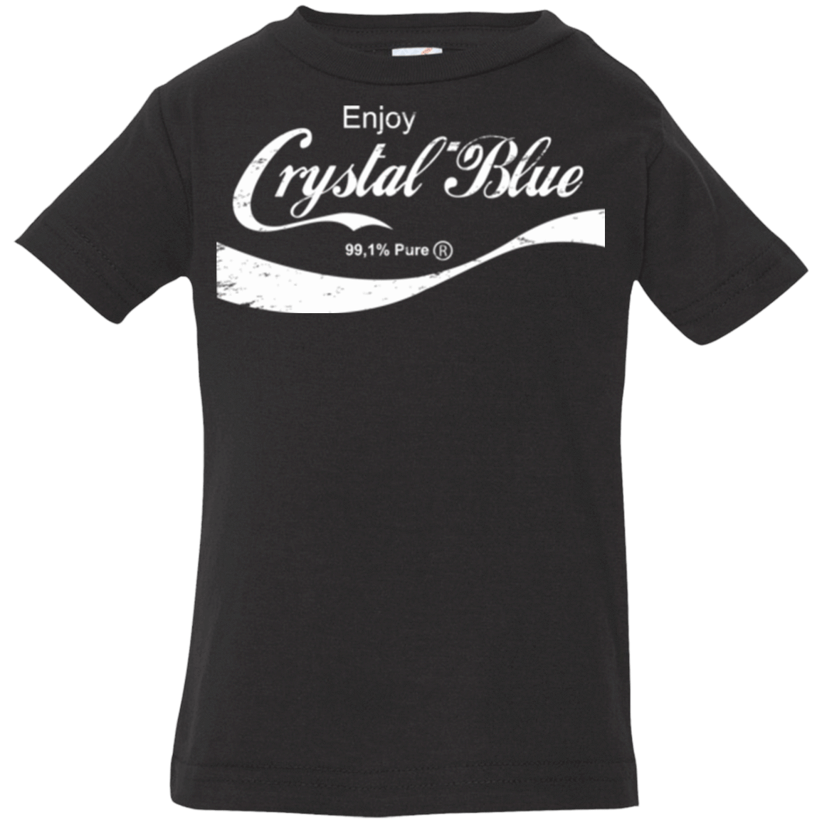 T-Shirts Black / 6 Months Crystal Blue Coke Infant Premium T-Shirt