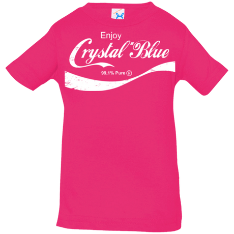 T-Shirts Hot Pink / 6 Months Crystal Blue Coke Infant Premium T-Shirt