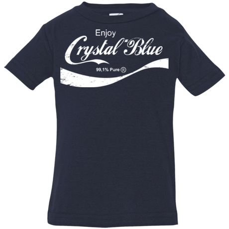T-Shirts Navy / 6 Months Crystal Blue Coke Infant Premium T-Shirt
