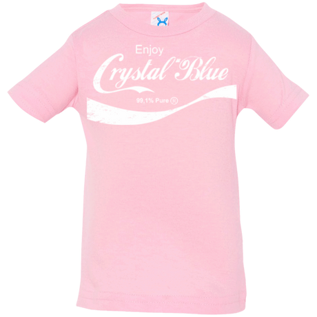T-Shirts Pink / 6 Months Crystal Blue Coke Infant Premium T-Shirt