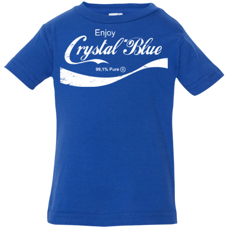 T-Shirts Royal / 6 Months Crystal Blue Coke Infant Premium T-Shirt