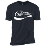 T-Shirts Indigo / X-Small Crystal Blue Coke Men's Premium T-Shirt