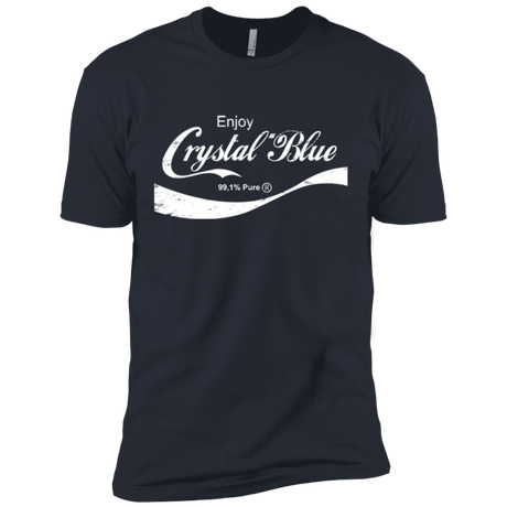 T-Shirts Indigo / X-Small Crystal Blue Coke Men's Premium T-Shirt