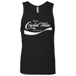T-Shirts Black / Small Crystal Blue Coke Men's Premium Tank Top
