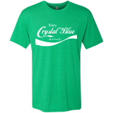 T-Shirts Envy / Small Crystal Blue Coke Men's Triblend T-Shirt