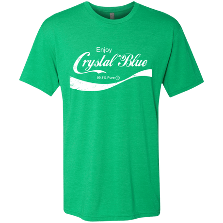 T-Shirts Envy / Small Crystal Blue Coke Men's Triblend T-Shirt