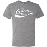 T-Shirts Premium Heather / Small Crystal Blue Coke Men's Triblend T-Shirt
