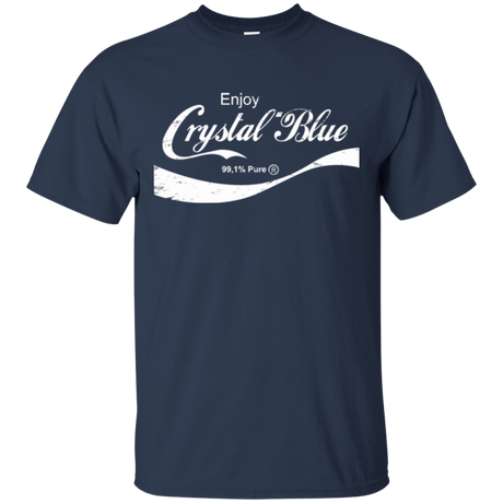 T-Shirts Navy / Small Crystal Blue Coke T-Shirt